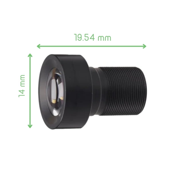 みみ25.5 光沢なし Raspberry Pi High Quality Camera Telephoto Lens – 5MP, 25mm M12