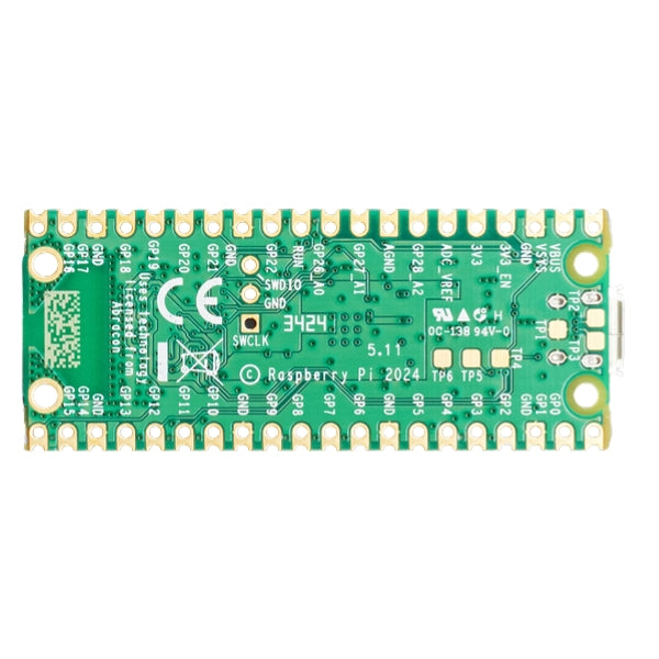 Waveshare Pi-Pico-2-W Starter Kit - Raspberry Pi Pico 2 W RP2350 WiFi BT Microcontrôleur