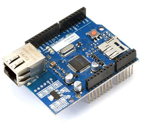 Voltaat Ethernet and Micro-SD Shield for Arduino