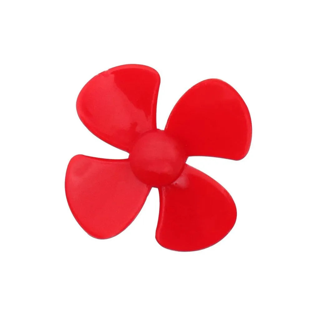 DC motor 4 blades propeller 2mm shaft Voltaat