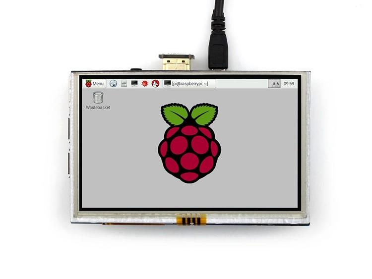 Touch screen Display 5 inch (Raspberry Pi Compatible) Voltaat