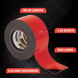 1 Scotch Indoor/Outdoor Extreme Double-Sided Mounting Tape