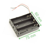 Voltaat PWR_Lithium_Batt_BMS 3x 18650 Battery Holder – Triple Slot Battery Case