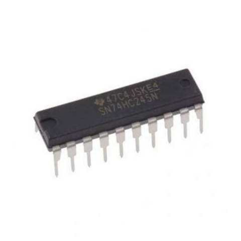74245 Octal Bus Transceiver Logic IC – Bidirectional Tri-State DIP-20 ...