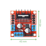 Voltaat Motors_Drivers L298N Dual H-Bridge Motor Driver Module – 2A 5V–35V