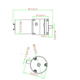 ZR370-02PM DC 12V Mini Air Vacuum Pump