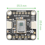 Adafruit SENS_Temp_Light Adafruit AMG8833 IR Thermal Camera Breakout – 8×8 Grid-EYE Sensor