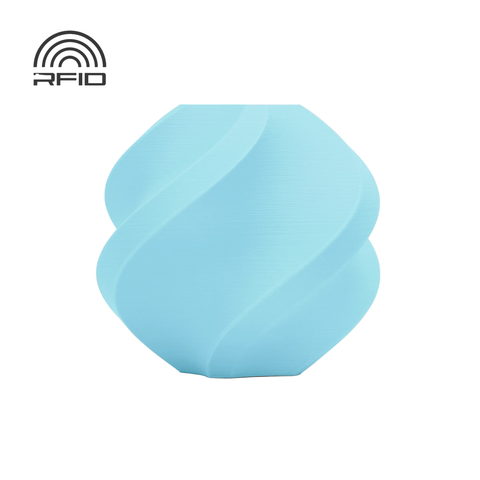 Bambu Lab 3DP_Filaments Bambu Lab Ice Blue PLA Matte Filament - 1 KG - 1.75 mm