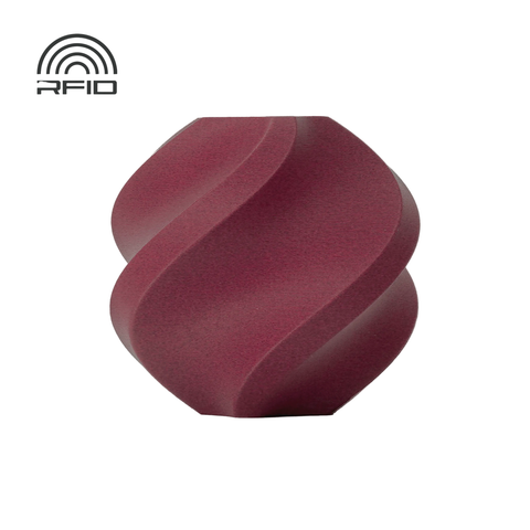 Bambu Lab 3DP_Filaments Bambu PLA-Carbon Fiber Filament 1KG - Burgundy Red