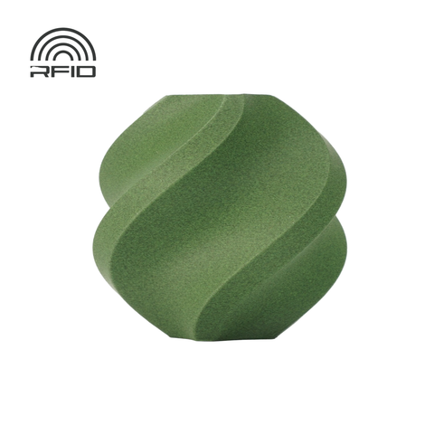 Bambu Lab 3DP_Filaments Bambu PLA-Carbon Fiber Filament 1KG - Matcha Green