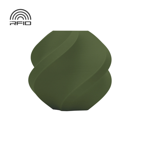 Bambu Lab 3DP_Filaments Bambu PLA Matte Filament 1KG - Dark Green