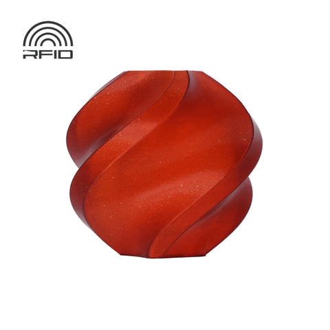 Bambu Lab 3DP_Filaments Bambu PLA Sparkle Filament 1KG - Crimson Red