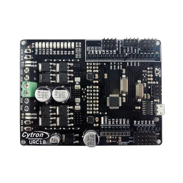 URC10 Sumo Robot Controller R1.1 – Arduino Uno Compatible Dual 10A Mot ...