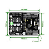Cytron Motors_Drivers URC10 Sumo Robot Controller R1.1 – Arduino Uno Compatible Dual 10A Motor Driver