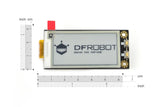 DFrobot DEVB_RPI 2.13" e-ink Display Module for Raspberry Pi 4B/3B+/Zero W