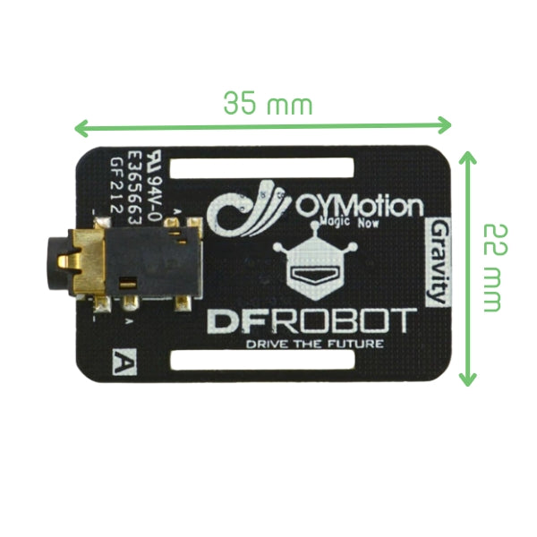 OYMotion Analog EMG Sensor – Muscle Signal Detection Module – Voltaat