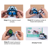ELECFREAKS Cutebot Kit - Smart micro:bit Robot (Without micro:bit board)