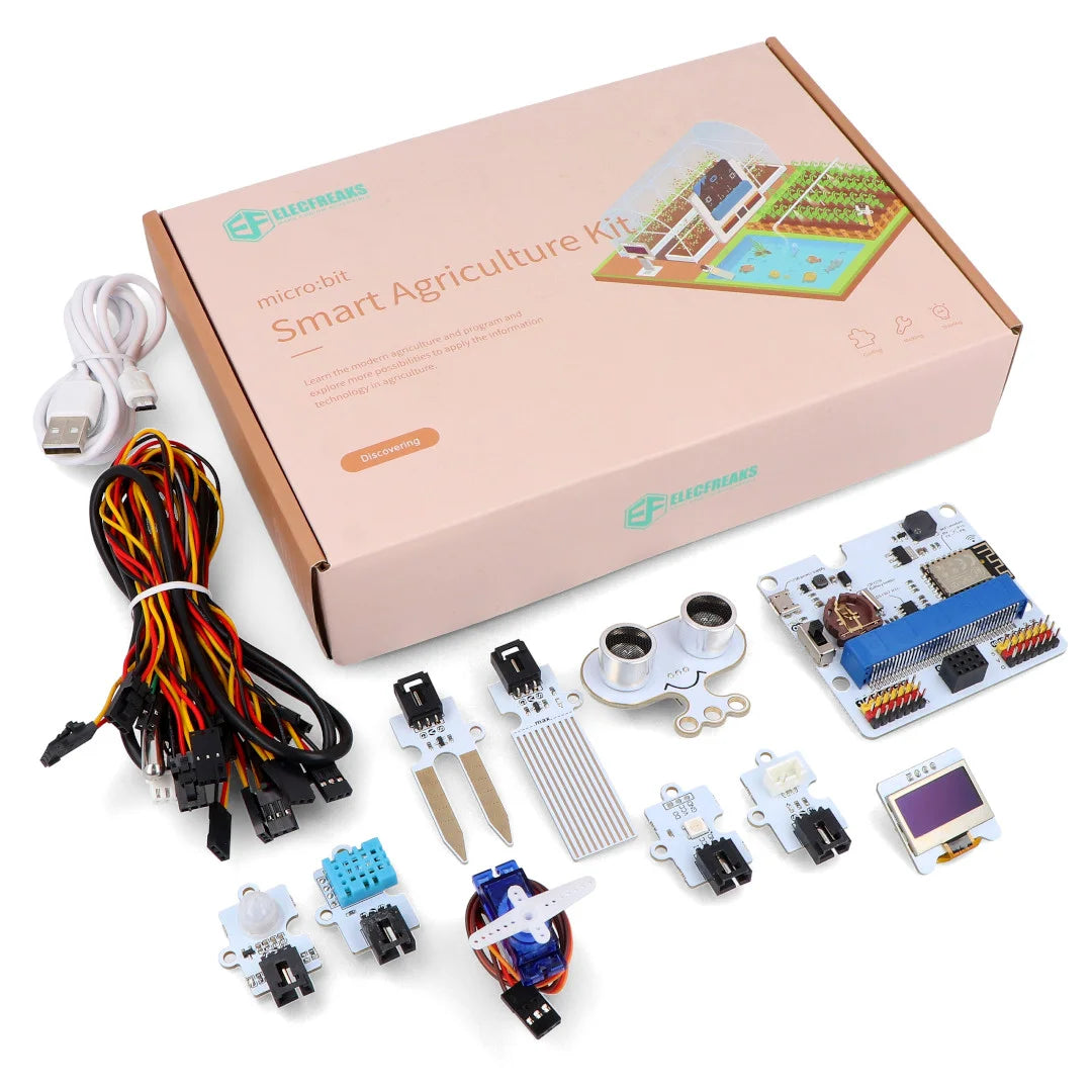 python tutorial — smart home kit for micro:bit... ElecFreaks Smart Agriculture Kit for micro:bit (Micro:bit Not Included ...