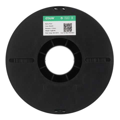 eSun Black PLA+ Filament - 1 KG - 1.75 mm eSun Black PLA+ Filament - 1 KG - 1.75 mm