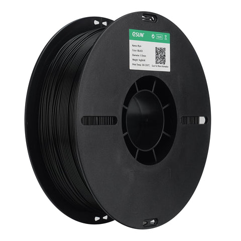 eSun Black PLA+ Filament - 1 KG - 1.75 mm eSun Black PLA+ Filament - 1 KG - 1.75 mm