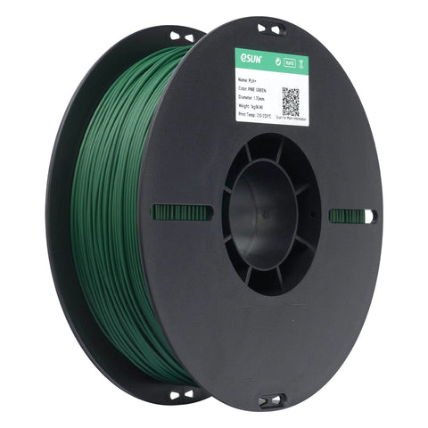 Esun 3DP_Filaments eSun Pine Green PLA+ Filament - 1 KG - 1.75 mm