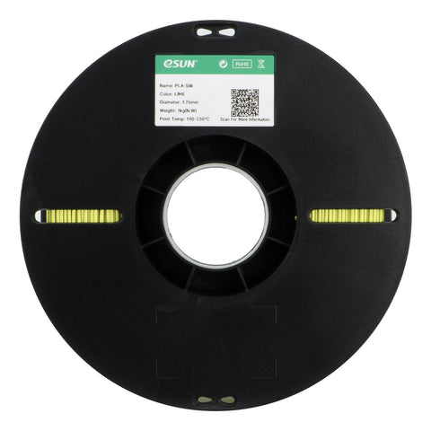 eSun PLA Silk Lime Filament - 1 KG - 1.75 mm eSun PLA Silk Lime Filament - 1 KG - 1.75 mm