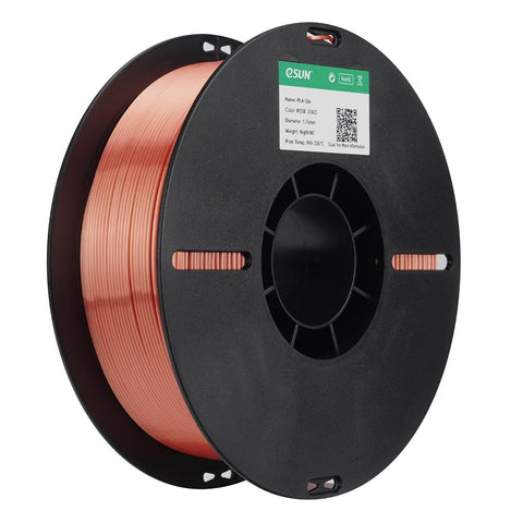 Esun 3DP_Filaments eSun PLA Silk Rose Gold Filament - 1 KG - 1.75 mm