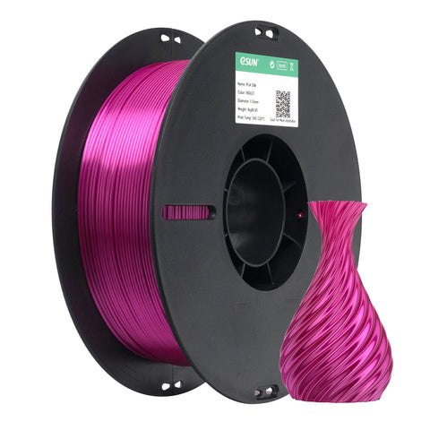 eSun PLA Silk Violet Filament - 1 KG - 1.75 mm eSun PLA Silk Violet Filament - 1 KG - 1.75 mm