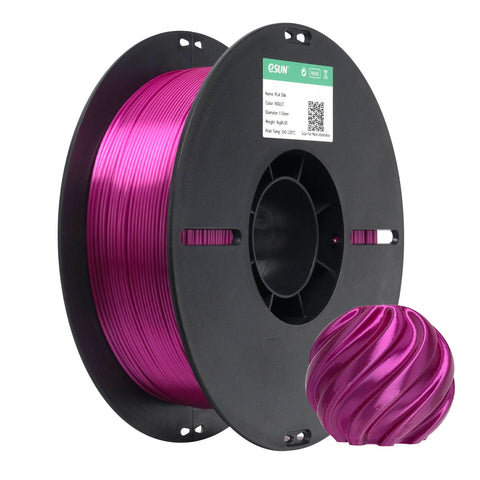 eSun PLA Silk Violet Filament - 1 KG - 1.75 mm eSun PLA Silk Violet Filament - 1 KG - 1.75 mm