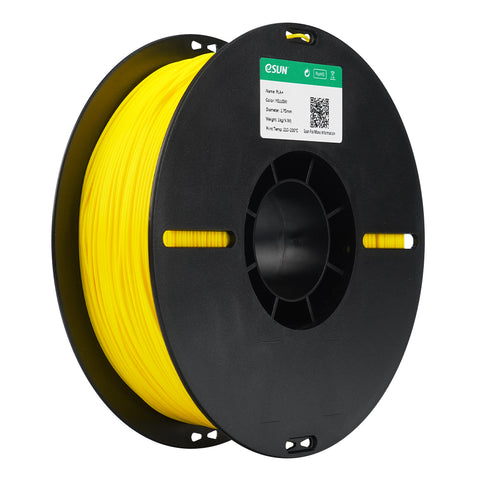 eSun Yellow PLA+ Filament - 1 KG - 1.75 mm eSun Yellow PLA+ Filament - 1 KG - 1.75 mm