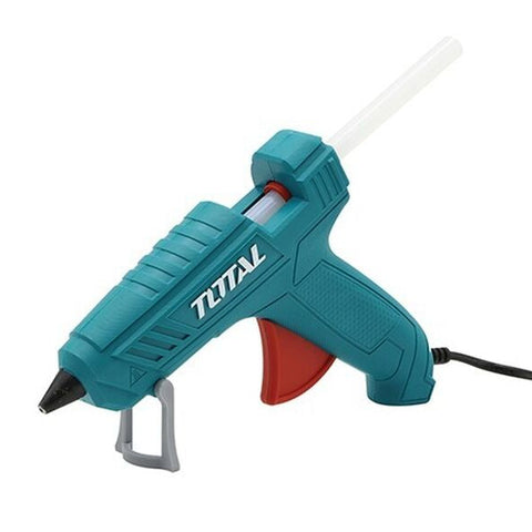TOTAL Mini glue gun with two glue sticks (100W) TOTAL Mini glue gun with two glue sticks (100W)