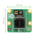 Raspberry Pi Foundation DEVB_RPI Raspberry Pi Camera Module 3 Wide Angle – 12MP Autofocus