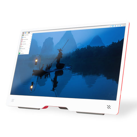 Raspberry Pi Monitor Red/White Raspberry Pi Monitor Red/White