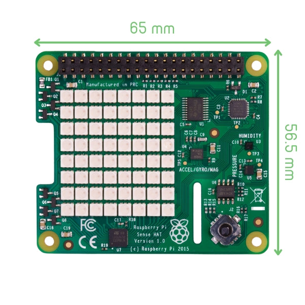 Raspberry Pi Sense HAT V2 Sensor Expansion Board – Environmental Senso ...