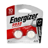 Salam Studios PWR_Alkaline_Batt Energizer 2032 Coin Lithium Battery (2Pcs)