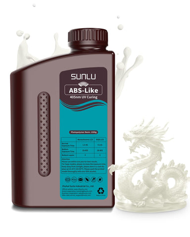 SUNLU Sunlu Clear ABS Like Resin - 1Kg