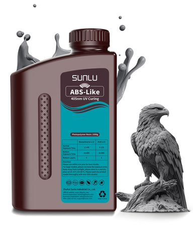 SUNLU Sunlu Dark Grey ABS Like Resin - 1Kg