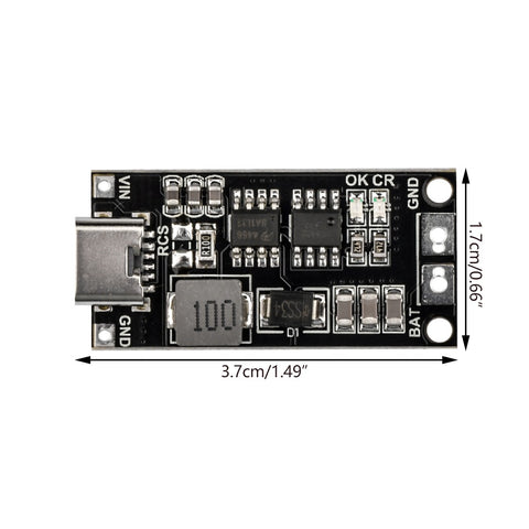 2S 2A BMS Li-ion lithium Battery Charging Module – Type C 2S 2A BMS Li-ion lithium Battery Charging Module – Type C