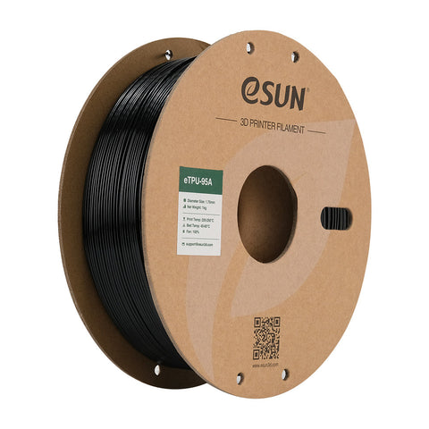 Voltaat 3DP_Filaments eSun Black eTPU Filament - 1 KG - 1.75 mm