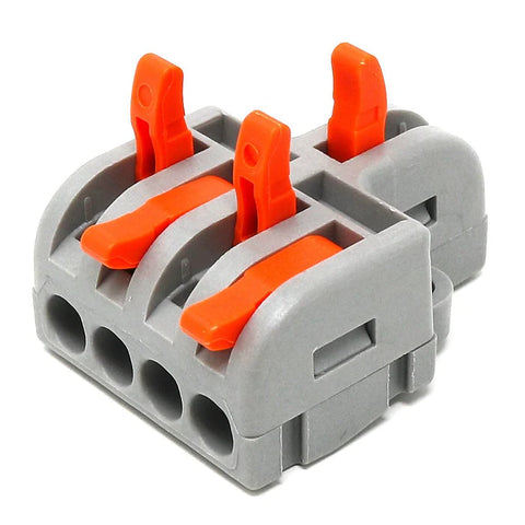 4-Way Fast Wire Splitter – 1 Input 4 Output Connector 4-Way Fast Wire Splitter – 1 Input 4 Output Connector