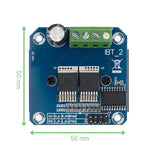 Voltaat BTS7960 H-Bridge Motor Driver Module – 43A High Current PWM Control