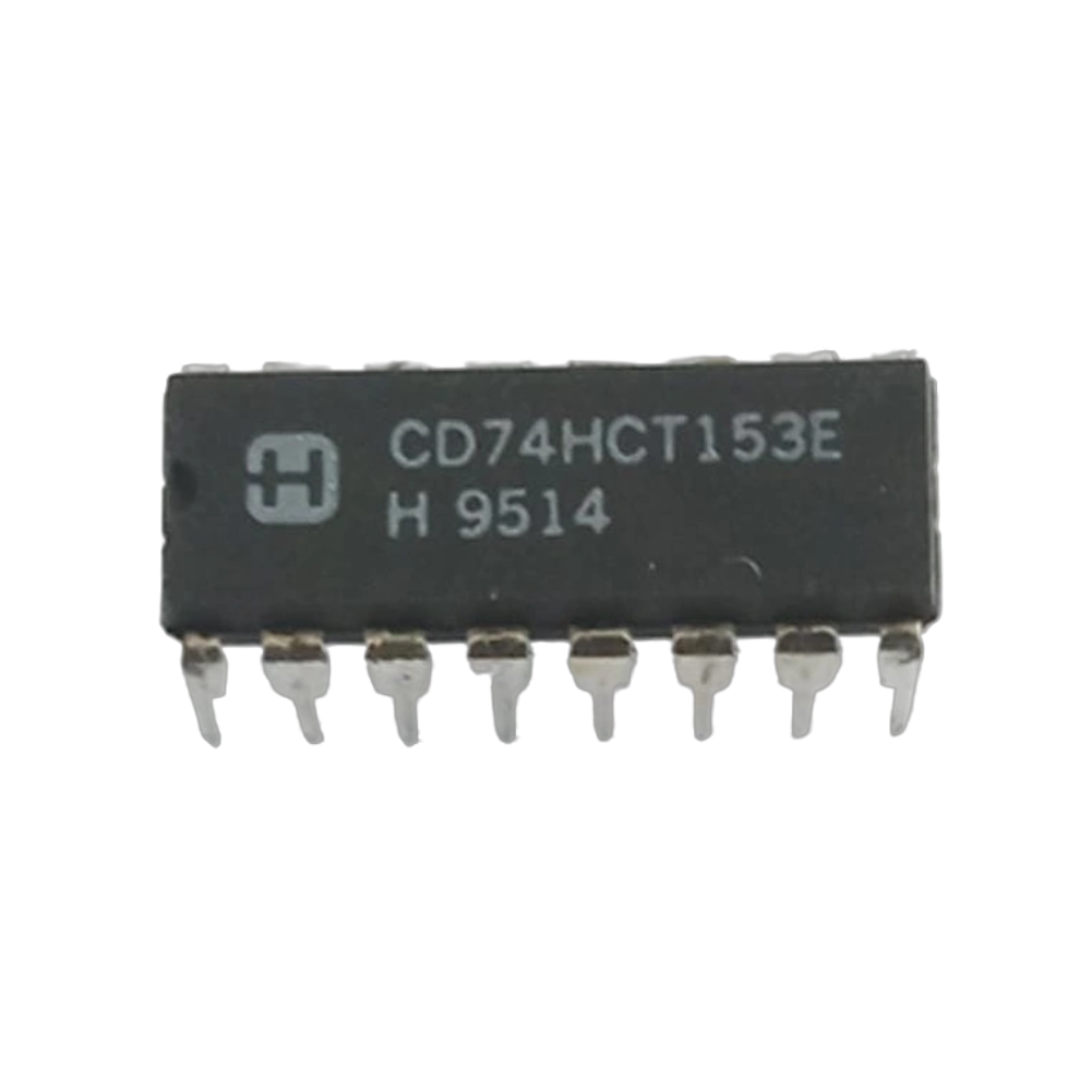 74153 Dual 4-to-1 Data Selector / Multiplexer IC – DIP-16 – Voltaat