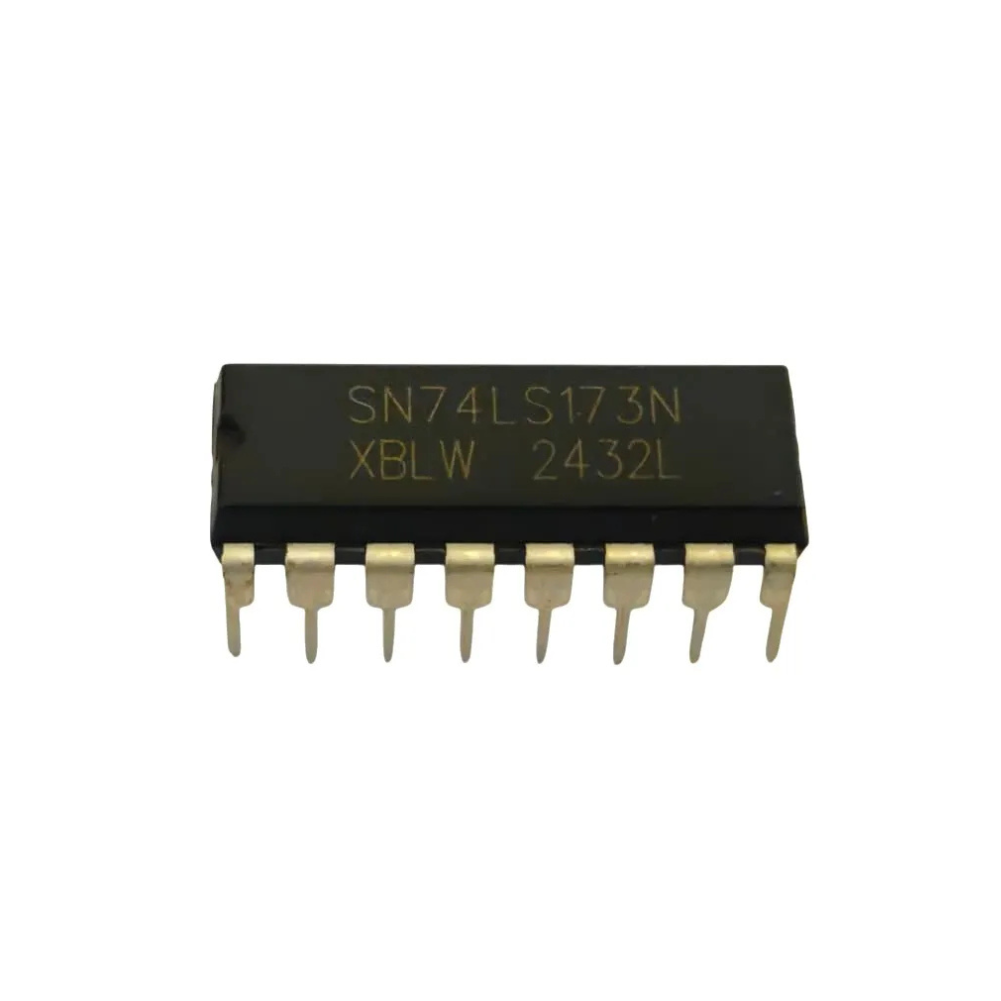 74173 4-Bit D-Type Register Logic IC – Voltaat