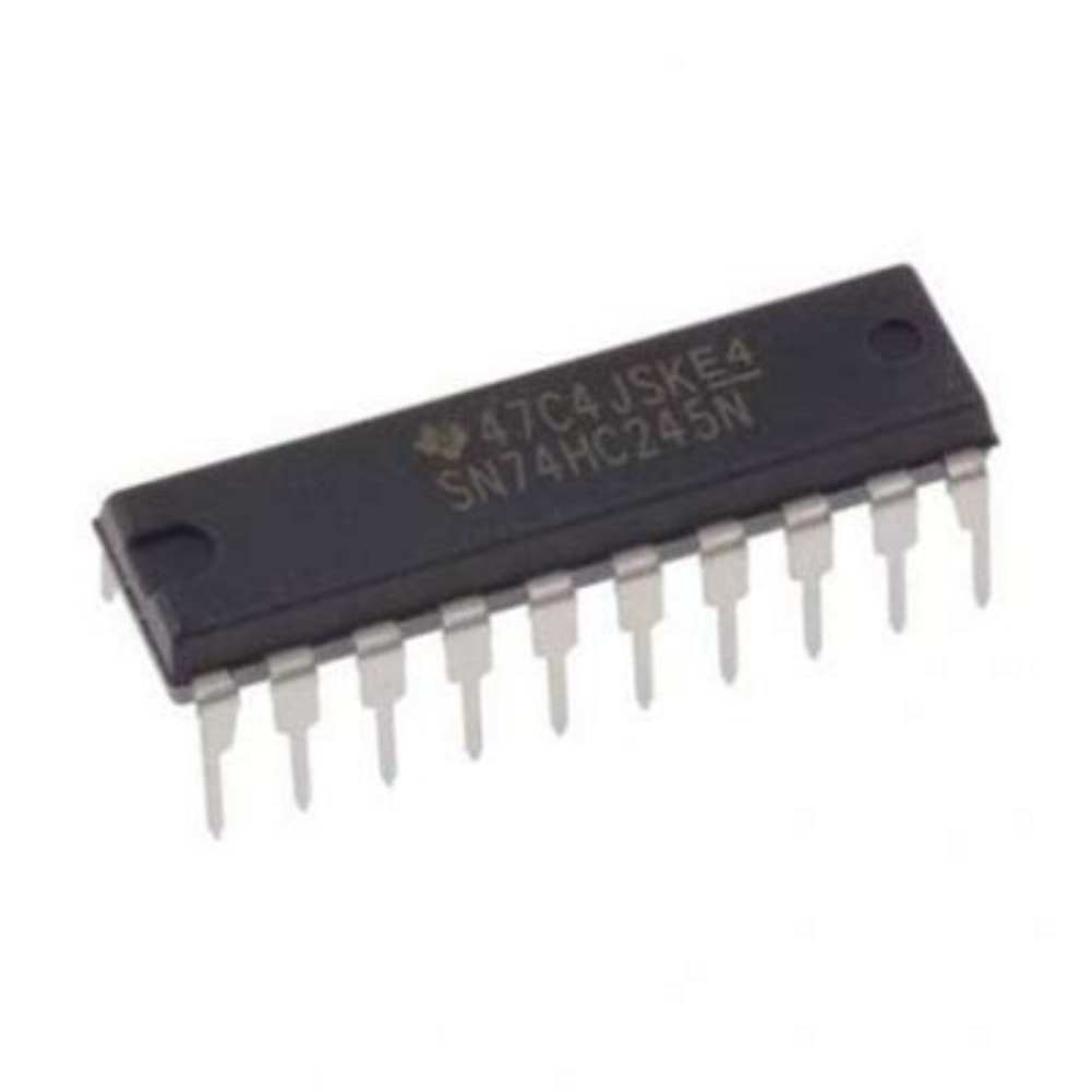 74245 Octal Bus Transceiver Logic IC – Bidirectional Tri-State DIP