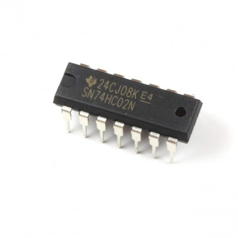 Voltaat CHIPS_Microcontrollers_Gates 7402 Quad 2-Input NOR Gate Logic IC