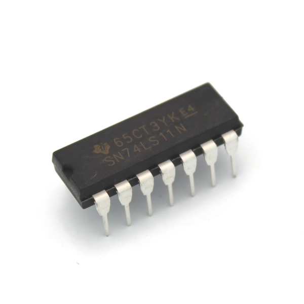7411 Triple 3-Input AND Gate Logic IC – DIP-14 – Voltaat