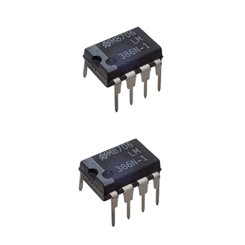 Voltaat CHIPS_Others LM386 Low Voltage Audio Power Amplifier IC - 2 Pieces