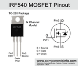 Voltaat CHIPS_Trans_OPAMP IRF540 N-Channel Power MOSFET