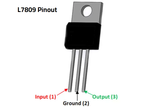 Voltaat CHIPS_Voltage_REG_RECT L7809 Linear Voltage Regulator 9 V Fixed Output