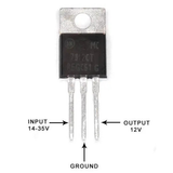 Voltaat CHIPS_Voltage_REG_RECT L7812 12 V Linear Voltage Regulator IC